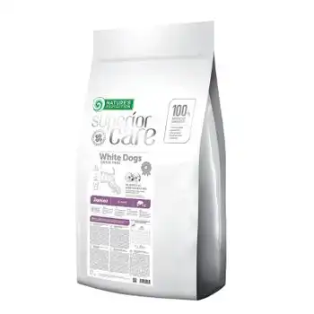 Natures Protection White Dog Grain Free Salmon Junior 17kg