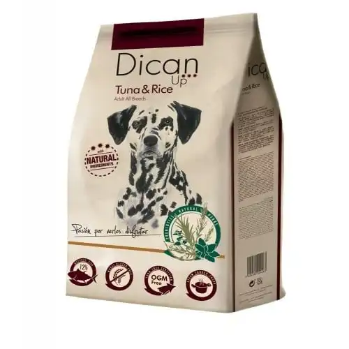 Pienso Dibaq Dican Up para perros adultos sabor Atún