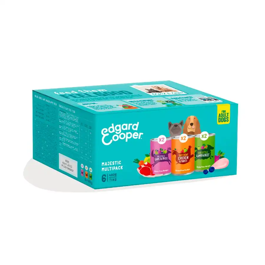 Edgard & Cooper latas para perros - Multipack 6