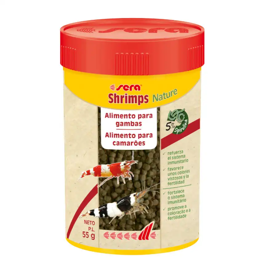 Sera Shrimps Nature Alimento para gambas