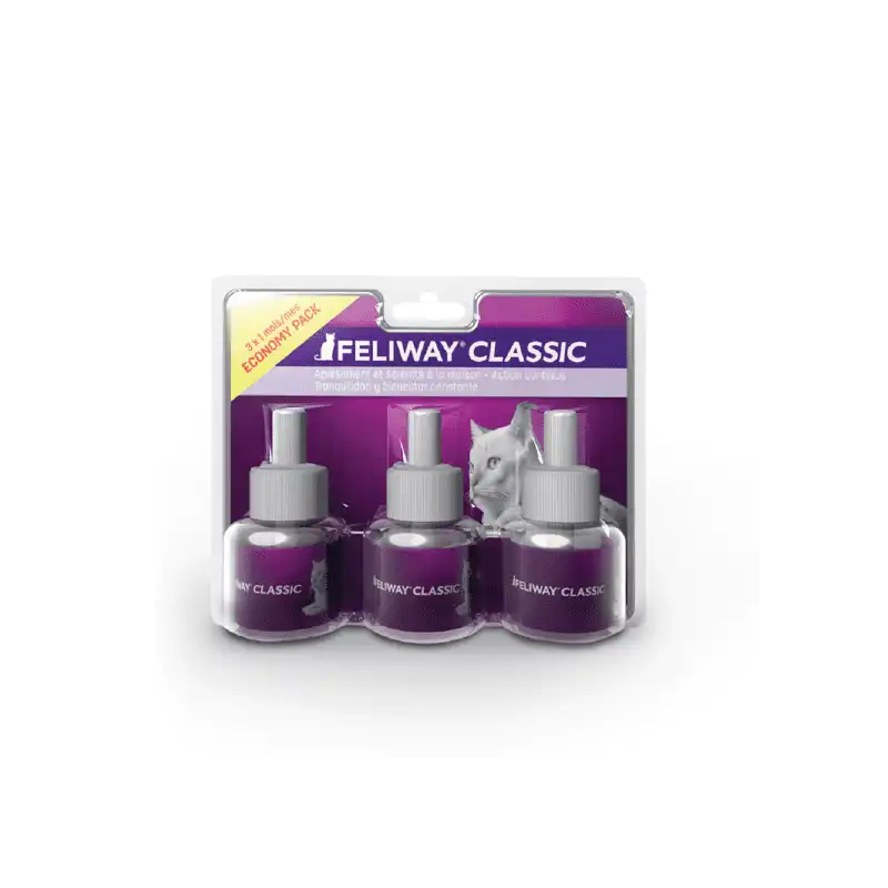 Pack Recambio Feliway Clasic, Unidades 3 Unidades.