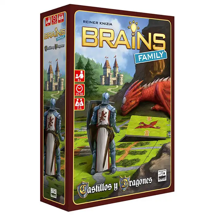 Juego de Mesa Brains Family Castillos Y Dragones