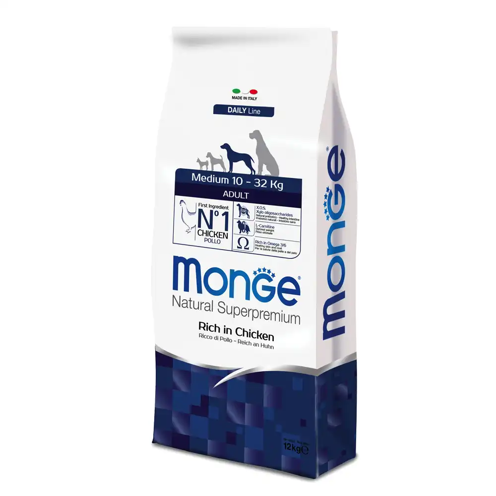 Monge Natural Superpremium Adulto Mediano - 12 kg