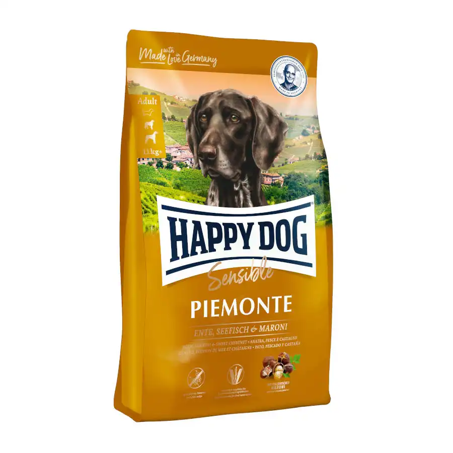 Happy Dog Adult Sensible Piemonte Pato y Pescado pienso