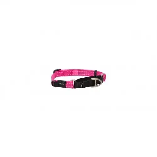 Rogz collar de adiestramiento rosa para perros