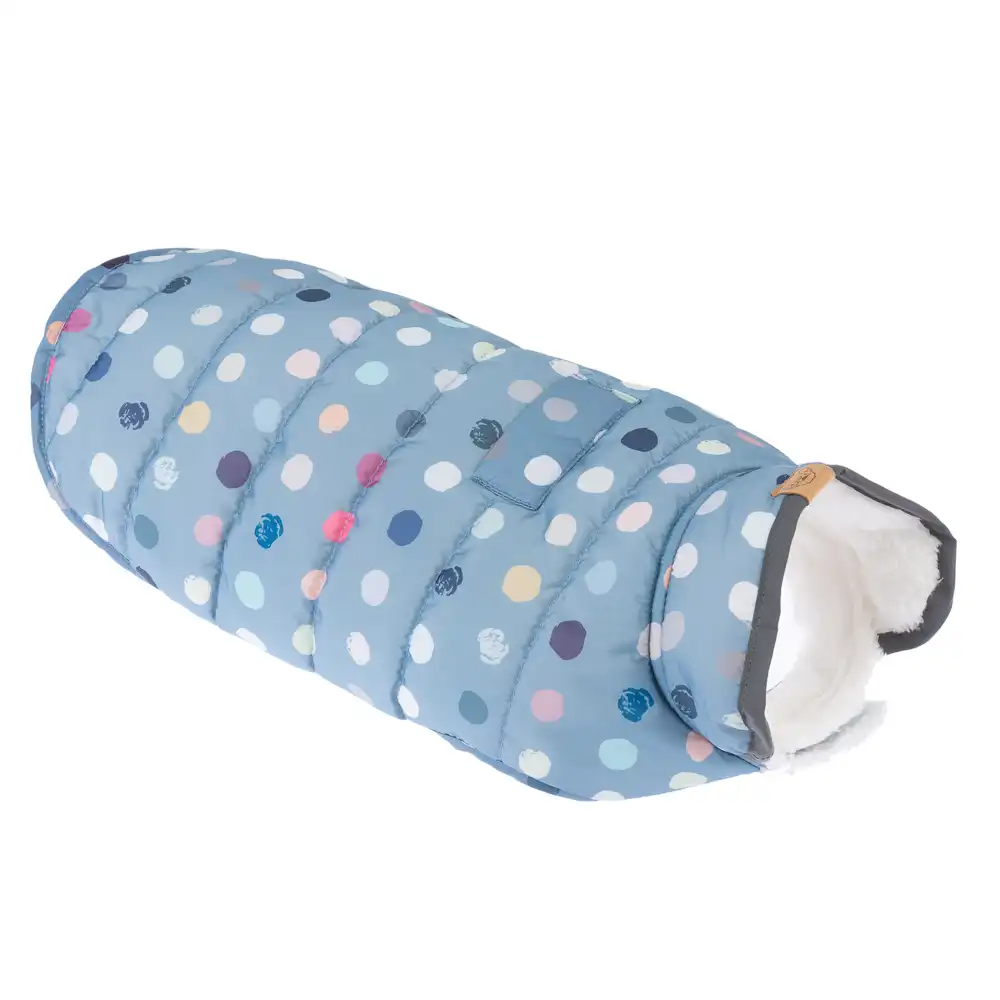 TIAKI Comfy Dots abrigo para perros - 30 cm aprox. de longitud dorsal