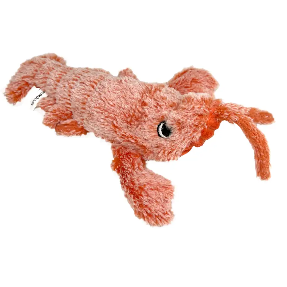 Langosta Lucky Lobster de Aumüller con movimiento para gatos - 1 unidad