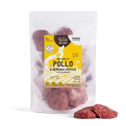 Pack de menú completo BARF para perros sabor Pollo