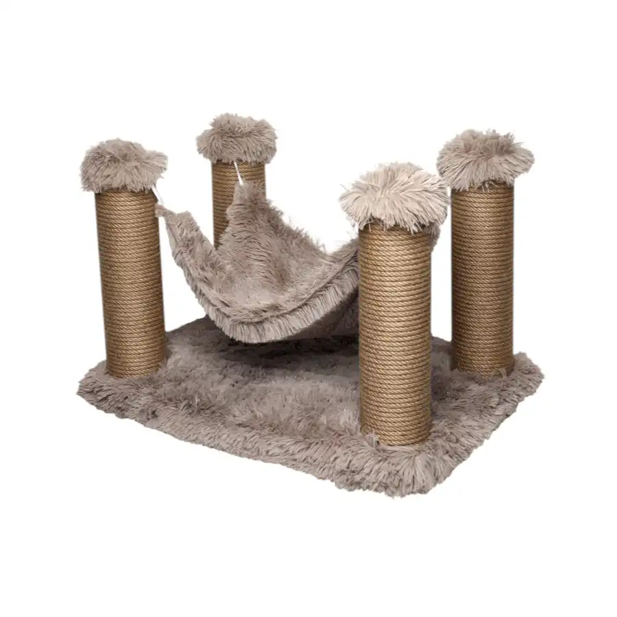 Catshion Nube Rascador con Hamaca Beige para gatos