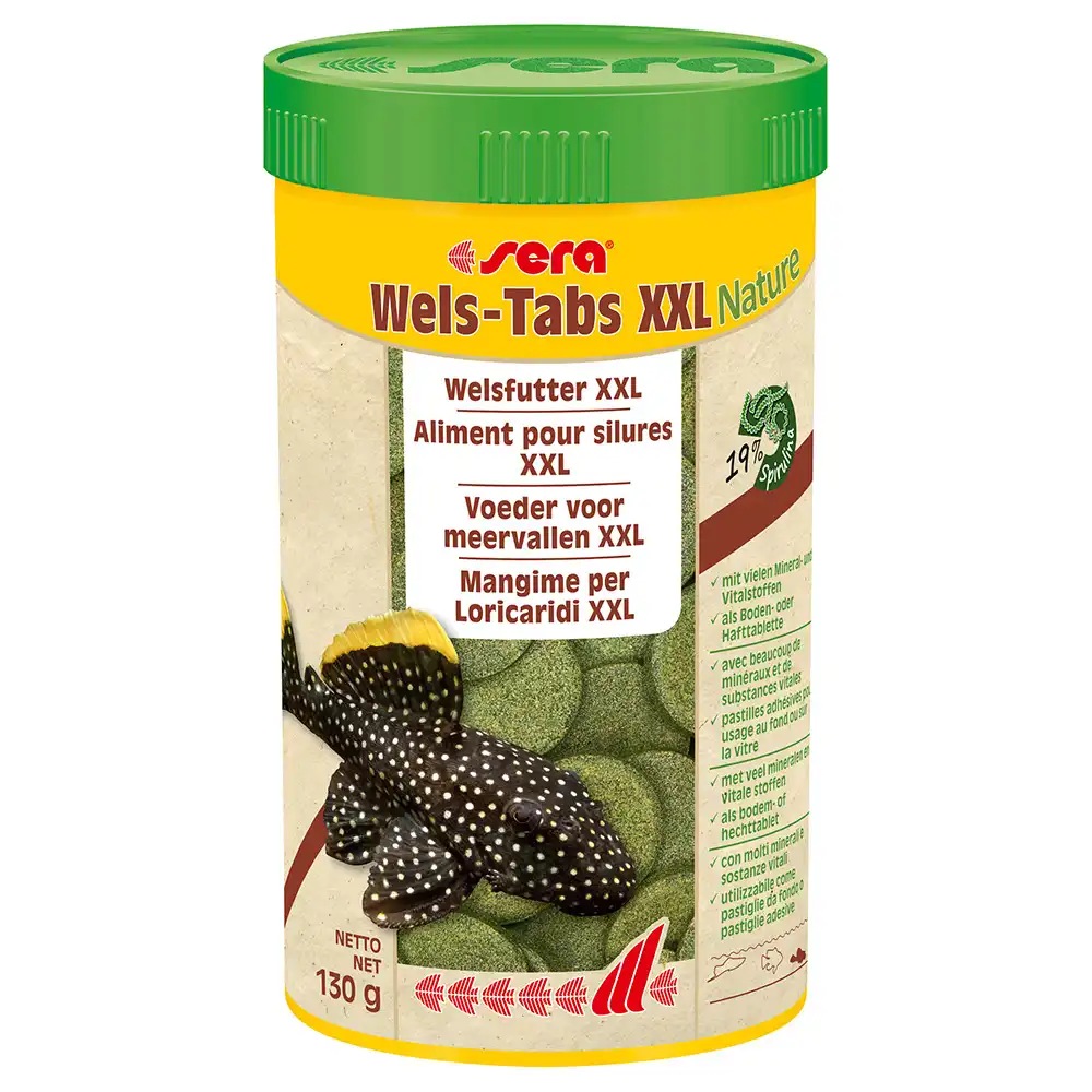 Sera Nature comida para siluros XXL - 250 ml (130 g)