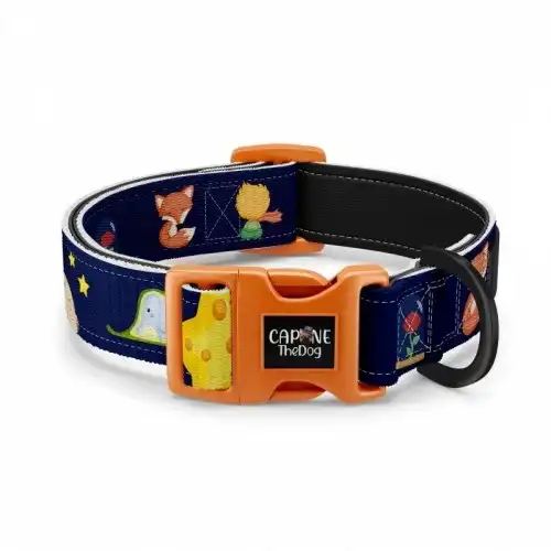 Collar regulable CaponeTheDog para perros estampado Principe