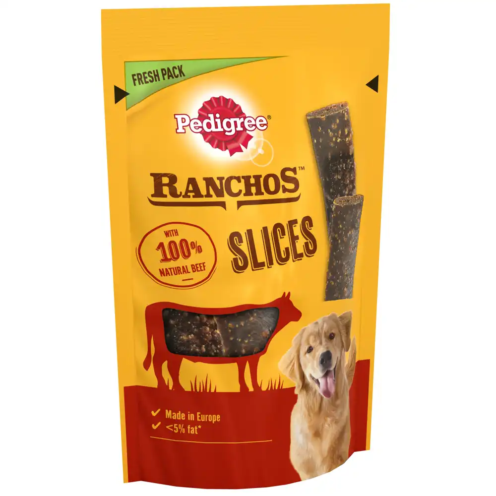 Pedigree Ranchos Slices snacks para perros - Vacuno