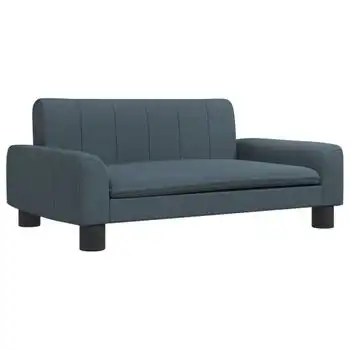 Cama Para Perros De Tela Gris Oscuro 70x45x30 Cm Vidaxl