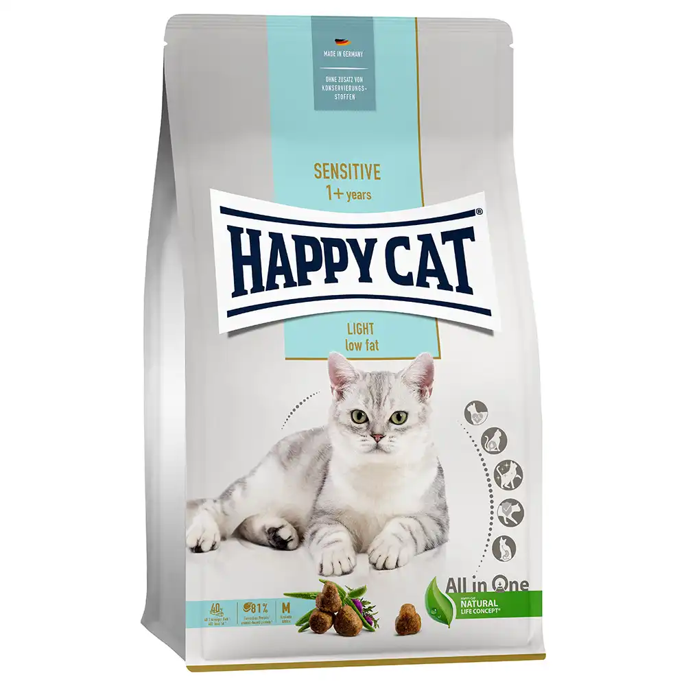 Happy Cat Sensitive Adult Light - 10 kg