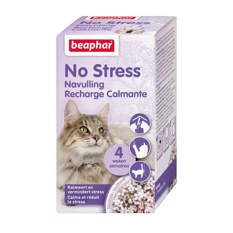 Beaphar No Stress Difusor y Recambio Relajantes para gatos