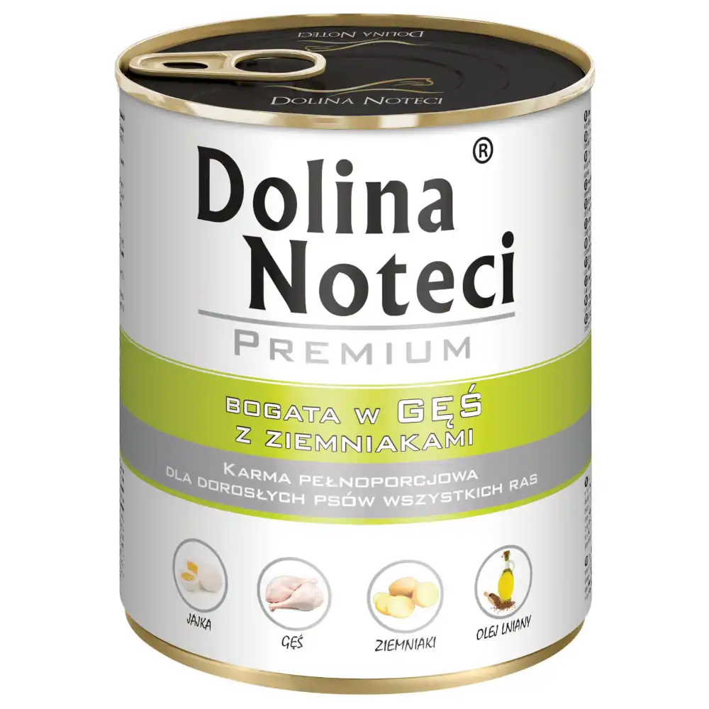 Dolina Noteci Premium 12 x 800 g Pack Ahorro - Oca con patatas