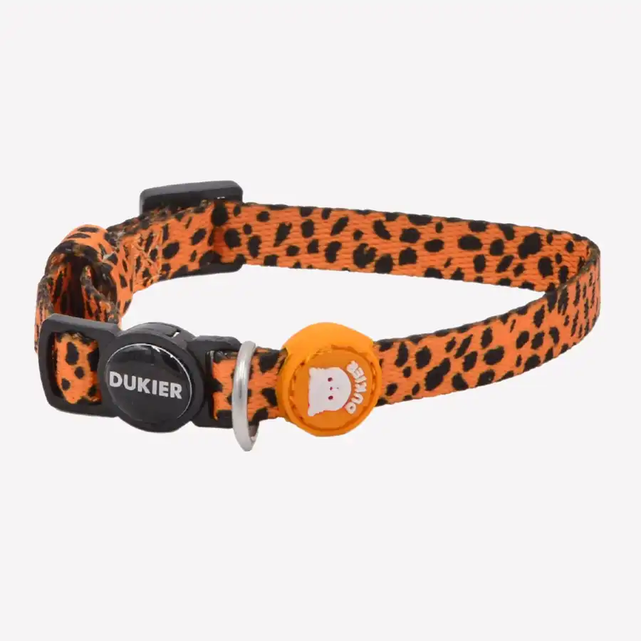 Dukier Cheetah collar para gatos