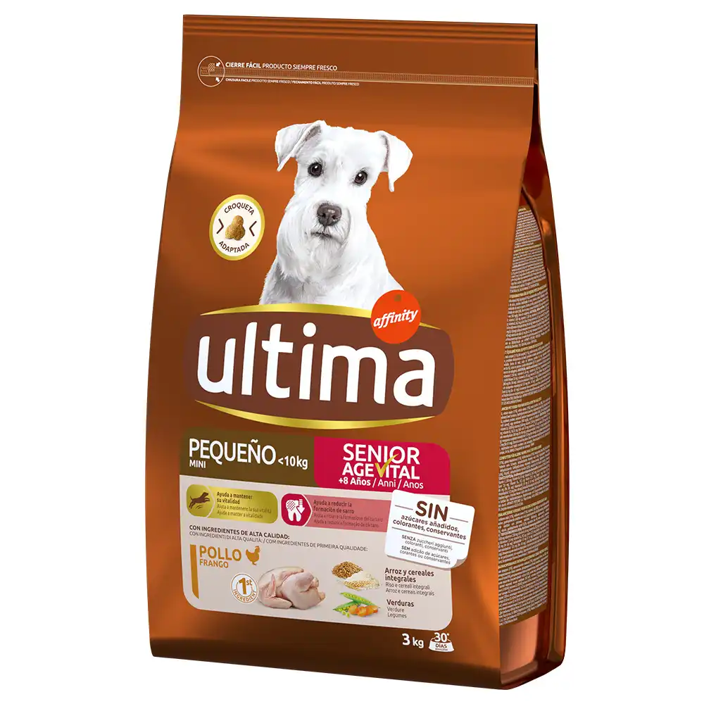 Ultima Mini Senior Pollo - 3 kg