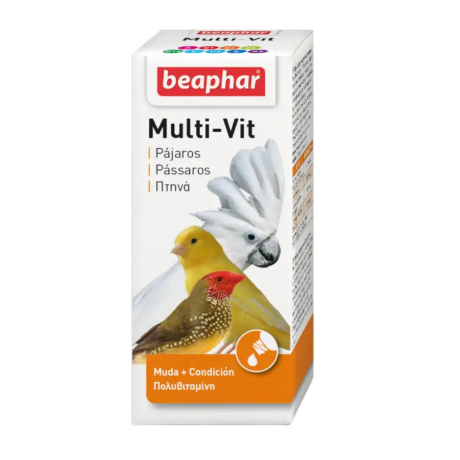 Beaphar Vitaminas para pájaros en estados carenciales