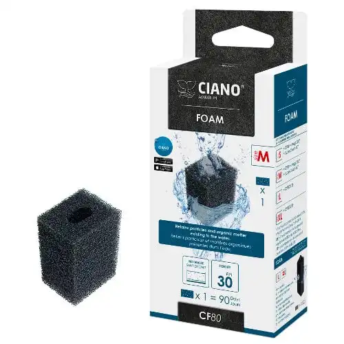 Ciano M CF80 Esponja de Recambio para acuarios