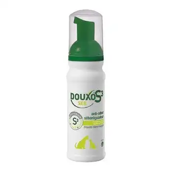 Ceva Mousse Anti Seborrea Para Perros Y Gatos Douxo Seb S3, 150 Ml