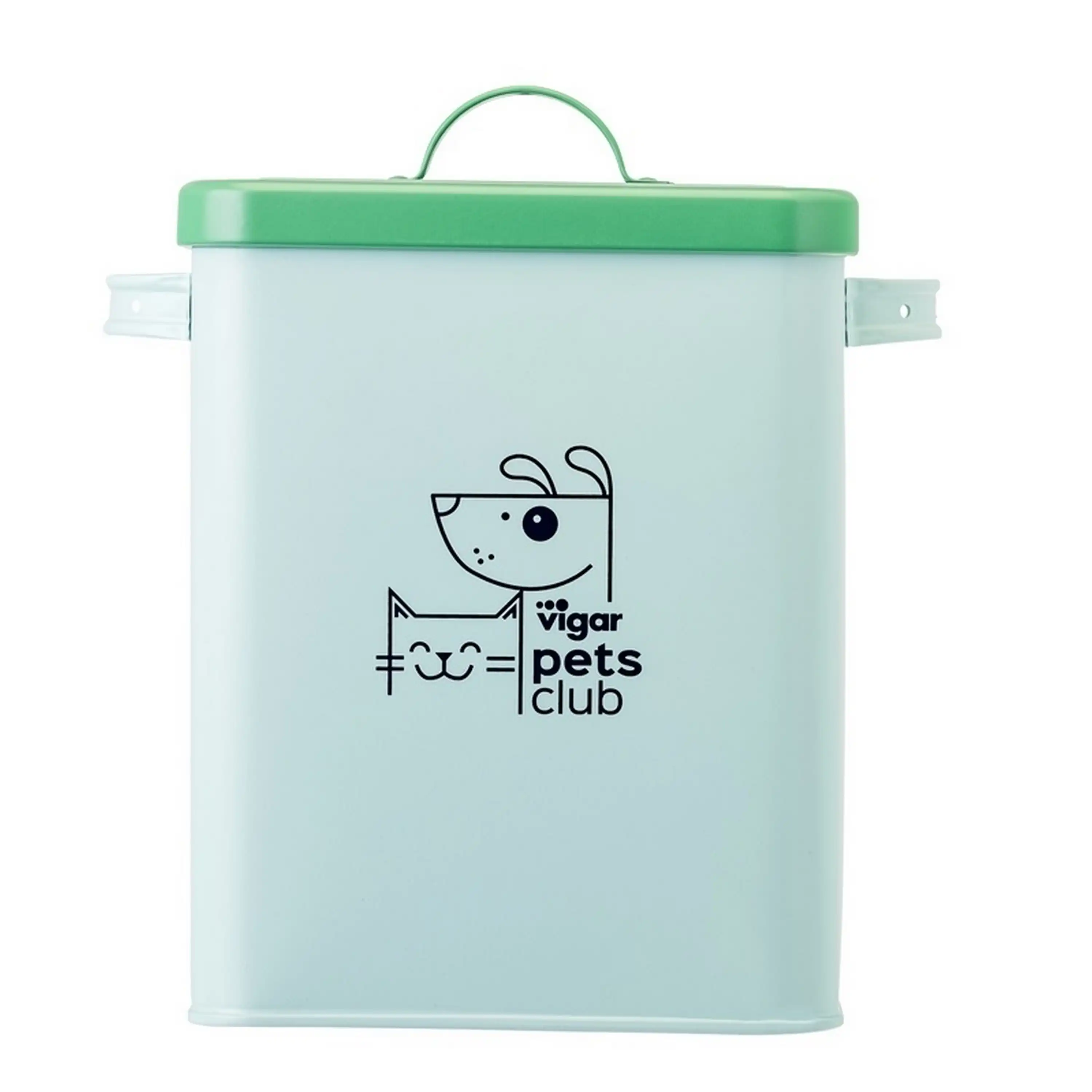 Contenedor metal pets club pequeño 5 l