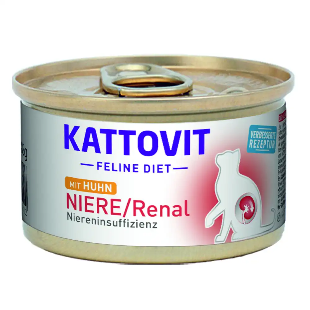 Kattovit Renal (insuficiencia renal) - 12 x 85 g - Pollo