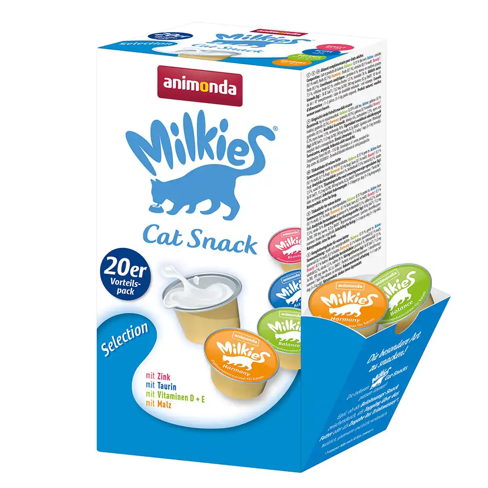 Multipack Animonda Milkies Selection para gatos - Pack mixto I: 20 x 15 g