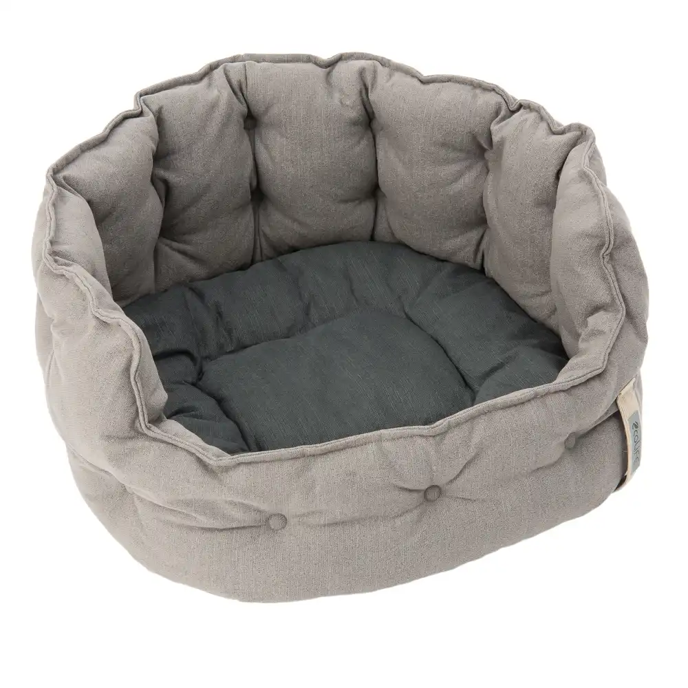 Cama Cozy ecoLIFE gris para perros - 80 x 72 x 31 cm (L x An x Al)