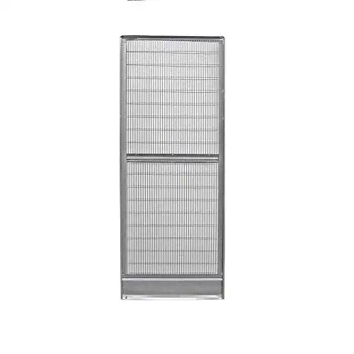 Panel con puerta para voladeros 6, 9 o 12 lados galvanizado