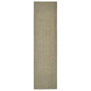 Alfombra De Sisal Para Rascador Gris Taupe 66x250 Cm Vidaxl