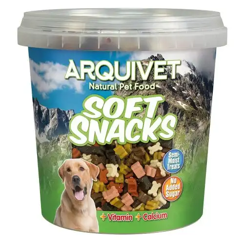 Minihuesitos Soft Snacks mix Arquivet sabor Buey y Pollo