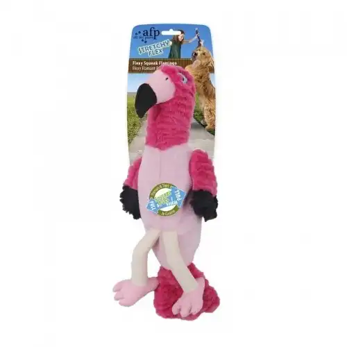 Afp Stretchy Flex Flamenco de Peluche para perros