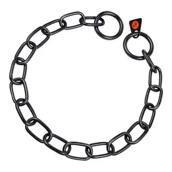 Collar Para Perro Hs Sprenger Negro 3 Mm Eslabones Semi-largo (50 Cm)