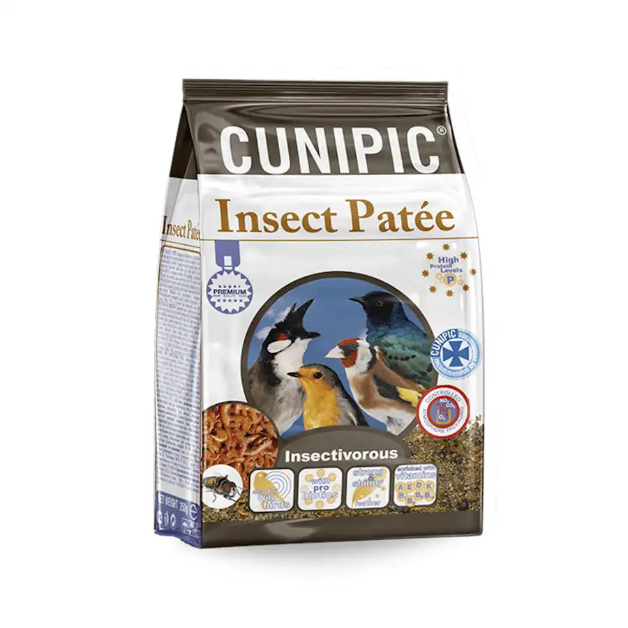 Cunipic Pasta de Cría para Pájaros Insectivoros 250 GR