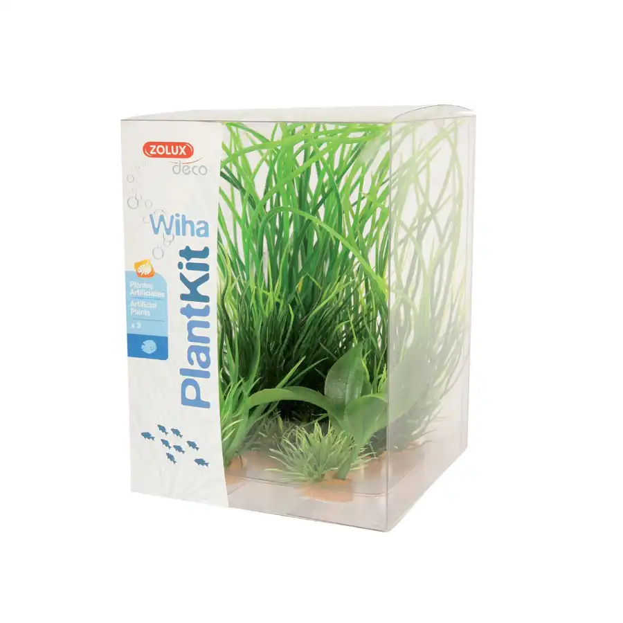 Zolux Wiha N°1 Kit de Plantas Artificales para acuario Aquaya