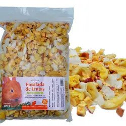 Snack Natural para Conejos, cobayas y Chinchillas - Ensalada DE Frutas