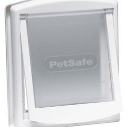 Puerta para perros medianos blanca Staywell 740