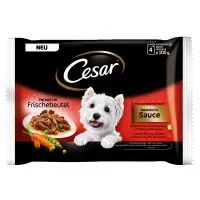 Cesar Pouch Multipack Selección en Salsa 4x100 gr.