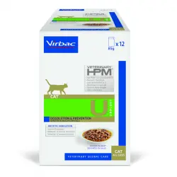 Virbac HPM Urology Dissolution & Prevention Sobre en Salsa para gatos – Pack