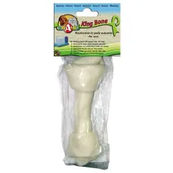 Hueso para perros King Bone nudo blanco 10 cm