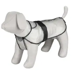 Impermeable para perros Tarbes transparente 34 cm