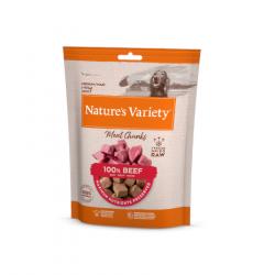 Nature's Variety Meat Chunks Buey liofilizado para perros