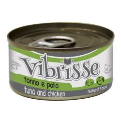 Comida natural Vibrisse Atún y Pollo 70 gr.