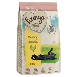 Feringa 400 g pienso para gatos ¡con gran descuento! - Kitten Classic con ave