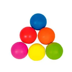 Pelota goma dura para perros 7.5 cm