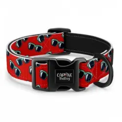 Collar regulable CaponeTheDog estampado Gafas