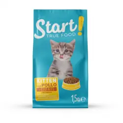 Start! Kitten Pollo y Cereales pienso para gatos