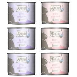 MjAMjAM Kitten 6 x 200 g - Pack mixto - Mix (2 variedades)