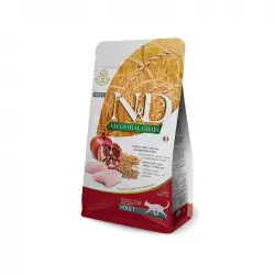 Farmina N&D Low Grain Adult pollo para gatos 5 Kg.